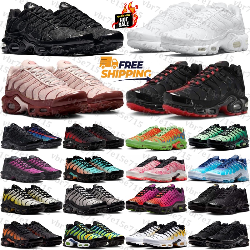 free shipping designer tn tns sneakers Running Shoes trainers for tnss mens womens chaussure Triple Black Unity pink Outdoor men women Sports runners