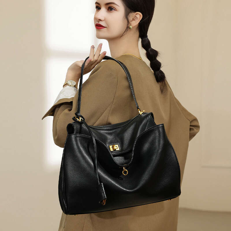 Luxury Shoulder Bags New Commuter Style bag Crossbody Cowhide Tote Women S Large Capacity High End Underarm Bag SENYY