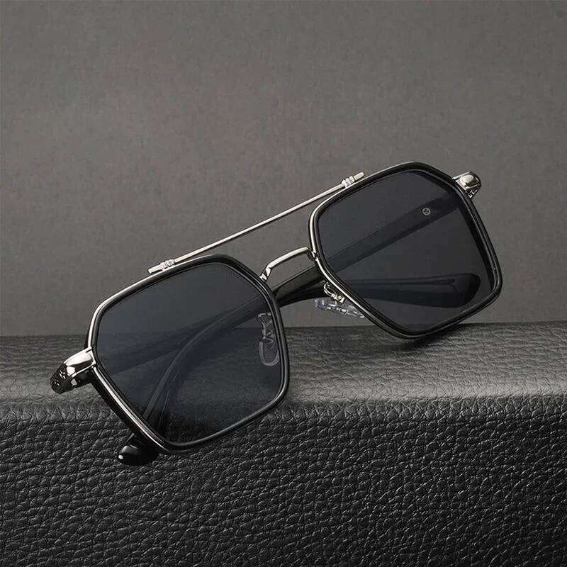 Trendy Sunglasses for Men Professional Day Night Driver Sun Glasses Male Fashion Vintage Eyewear Shades UV400 Protection Z260127