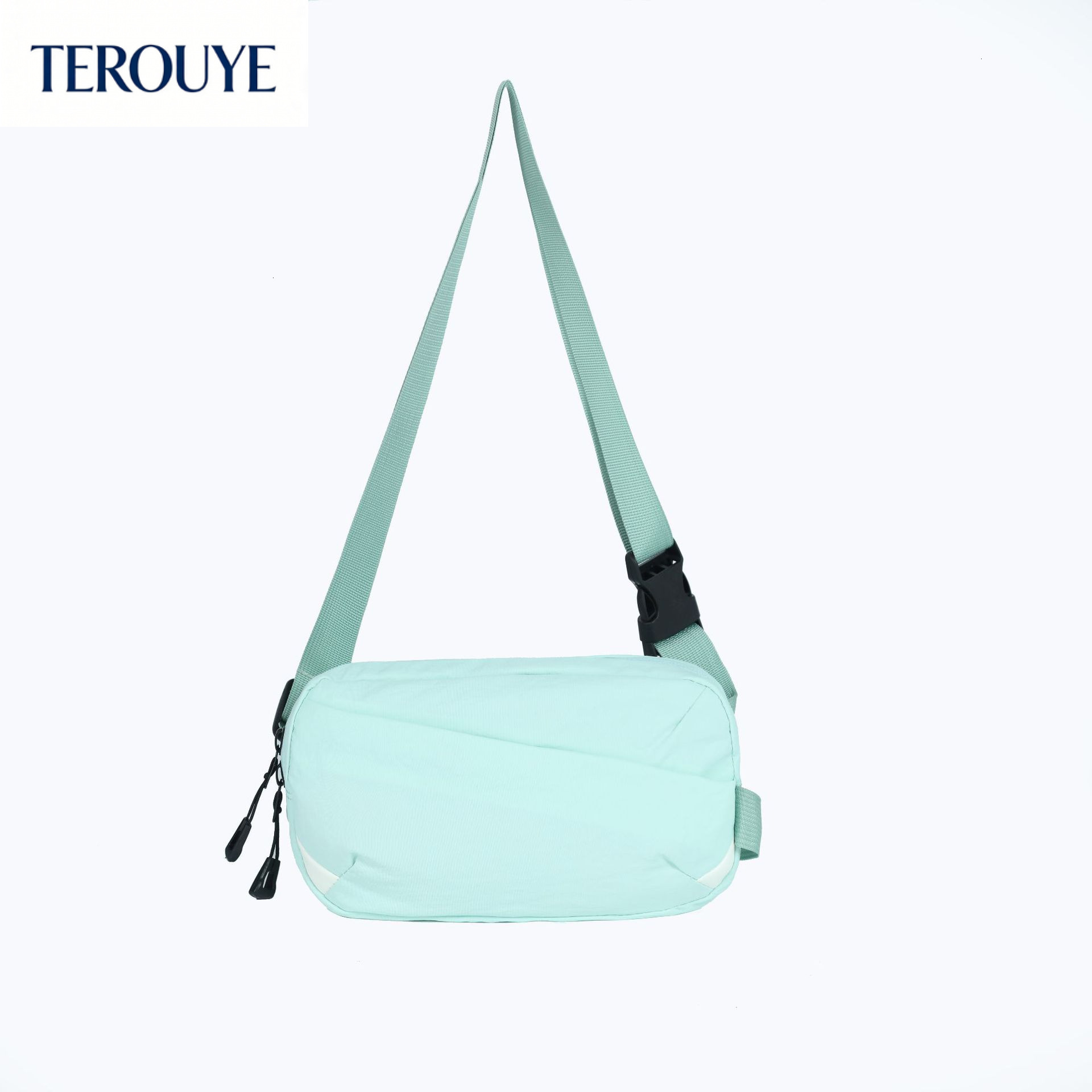 TEROUYE Trendy and fashionable style phone bag with casual and simple design, diagonal cross bag, lightweight and sporty women's shoulder bag,