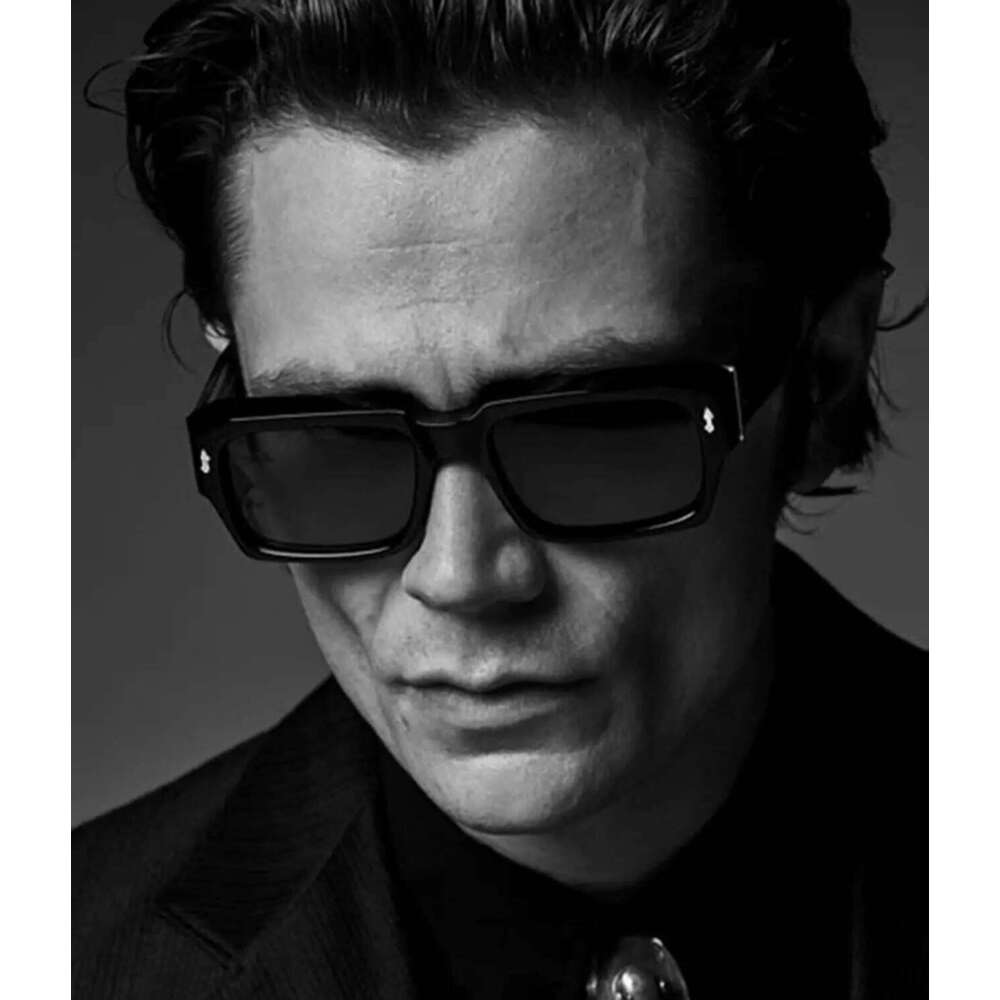 2026 EYLRIM Square Frame Sunglasses for Women Men Trendy Chunky Rectangle Sun Glasses Black Shades UV400 Protection 26Y0127 - view 3