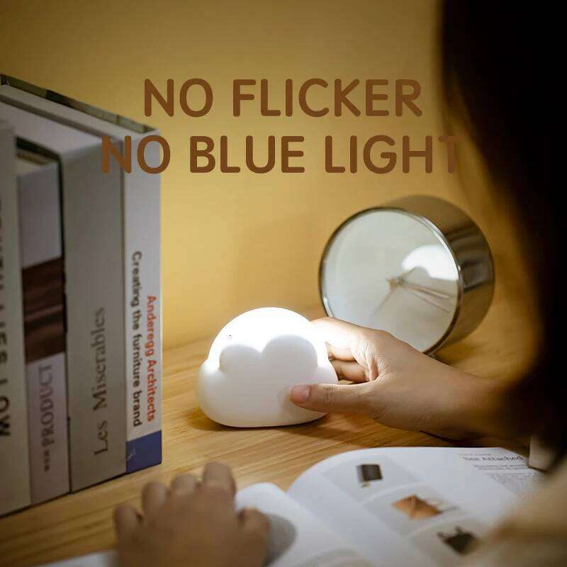 Mini USB Wireless Adorable Cloud Shape LED Night Light For Bedroom Baby Children Creative Gift Z260127