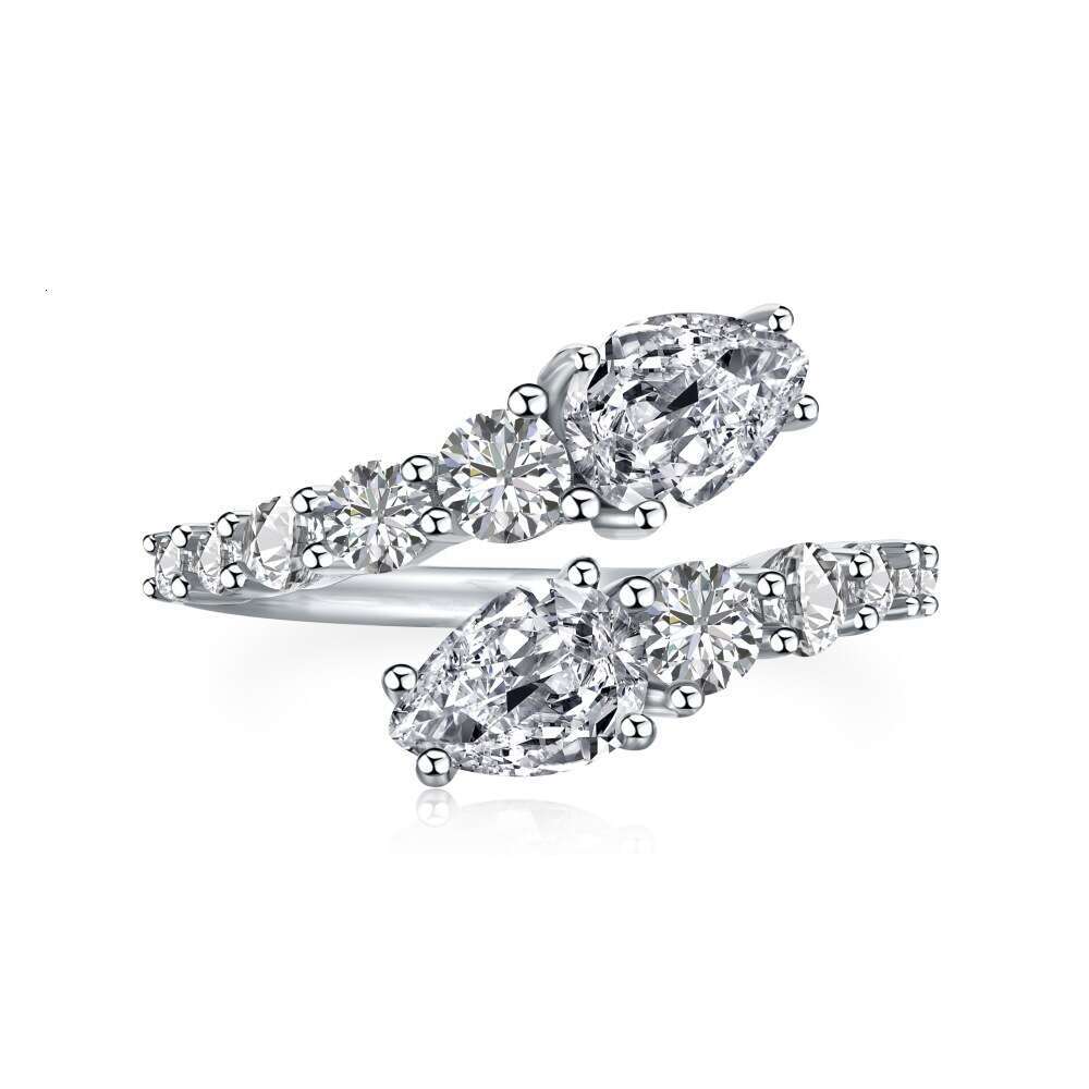 Ring Global Bestselling Snake Zodiac Year European And American Fashion Design Zircon Open Ring For Women Versatile High End Visionice