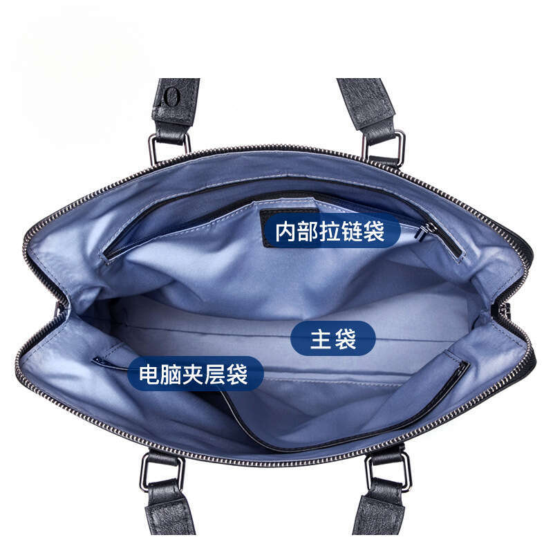 Luxury Shoulder Bags Totes Hobo Top Layer Men S Laptop Cowhide Handbag Crossbody Bag Large Capacity Multifunctional SENYY