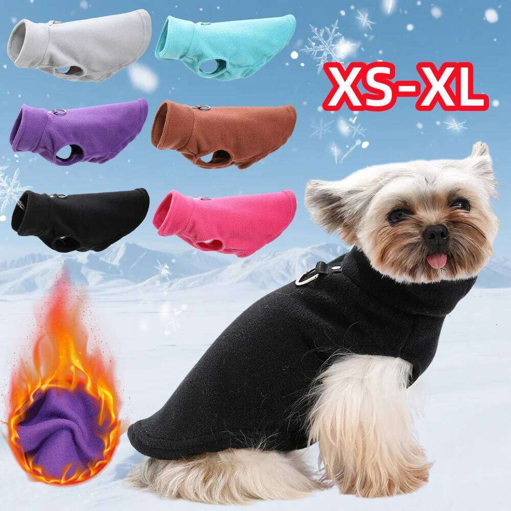 Winter Dog Clothes For Small Medium Dogs Cat Lightweight Soft Pet Jacket Warm Puppy Vest Breathable Chihuahua Bulldog Pets Coat XJ260127