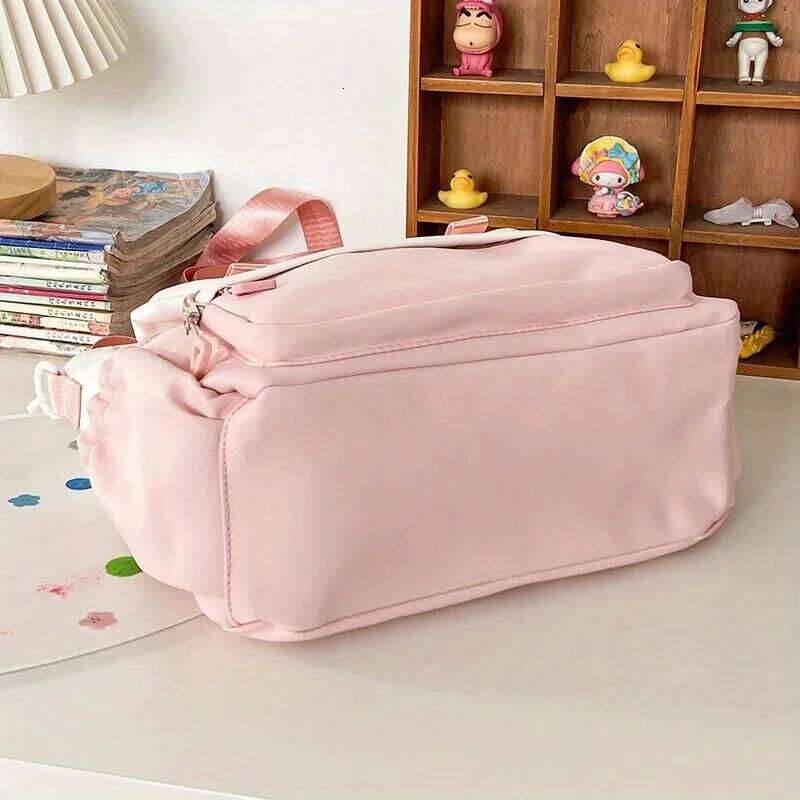 Chic Vintage-Inspired Canvas Tote Bag for Women - Waterproof, Adjustable Strap, Large Capacity Crossbody & Shoulder Handbag