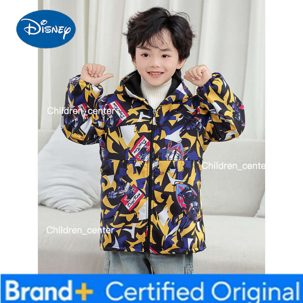 Disney Children's Hooded Coat - Waterproof Model for Autumn/Winter - New Style Girls' Hooded Shirt - Baby/Child Eating Protection Coat - Ant