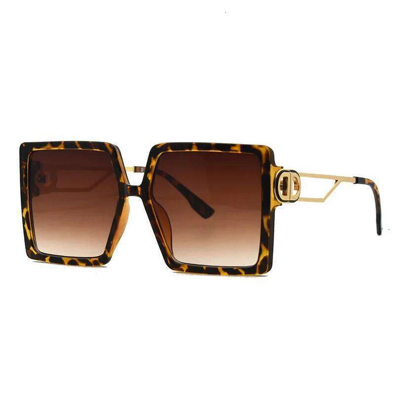 Trendy Oversized Square Sunglasses Women Fashion Classic D Shape Vintage Sun Glasses For Men Retro Shades Eyewear UV400 Z260127