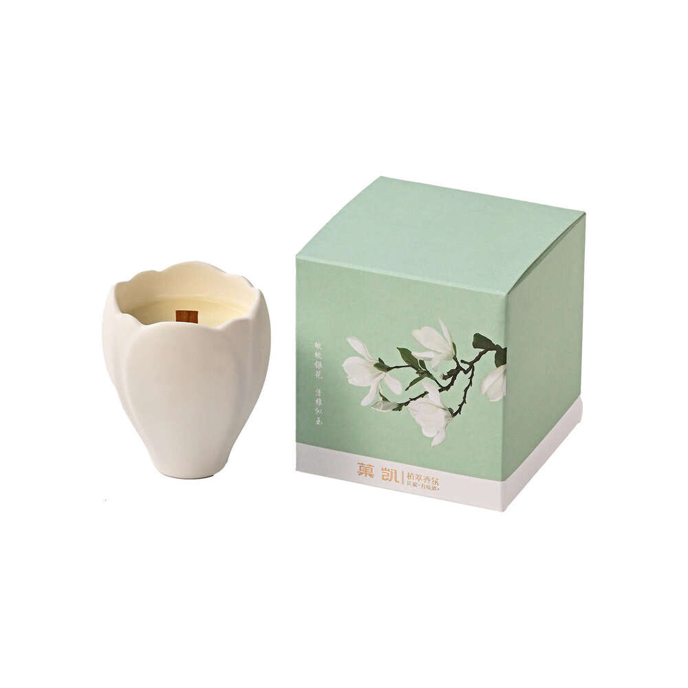 Guokai Aromatherapy Candle for Home Indoor Long-lasting Fragrance Natural Essential Oil Light Luxury High-end Bedroom Perfume Ornament Y260127