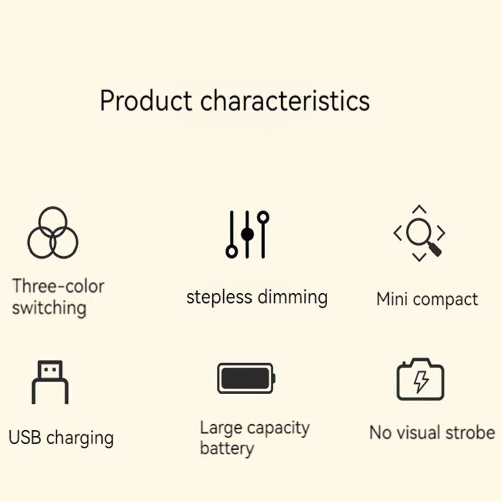 Touch Rechargeable LED Bedside 3 Colors USB Stepless Dimming Night Light Eye Protection For Bedroom Reading Table Lamp Z260127