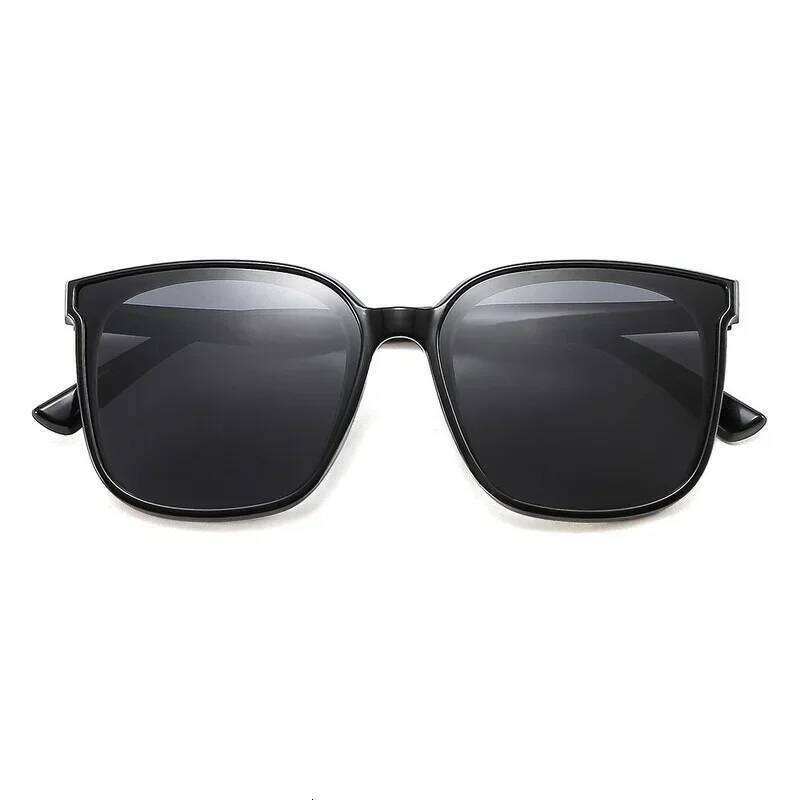 Unisex Retro Square Frame Myopia Glasses Trendy Large Polarized Outdoor Travel Sunglasses Goggle Shade Eyewear0 ~-4.0 Z260127