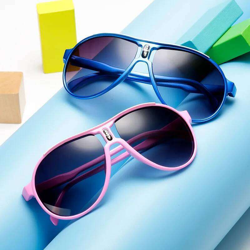 Fashion For Children Summer Colorful Kids Sunglasses Girls Boys UV400 Sun Glasses Baby Mirror Eyewear Z260127