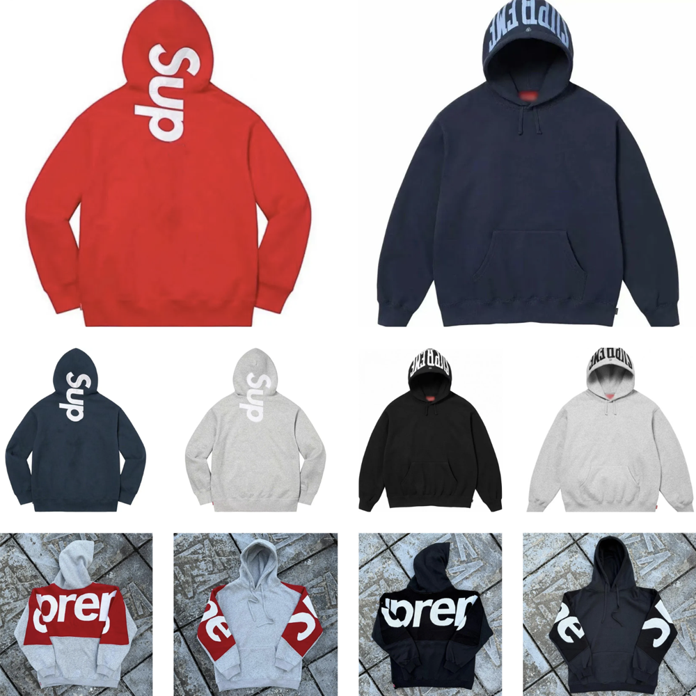 Designer Hoodies Retro Super Letters Printed Pattern Hoodie Gothic Street Clothing Men And Women Loose Casual Sportswear Hip Hop Clothes