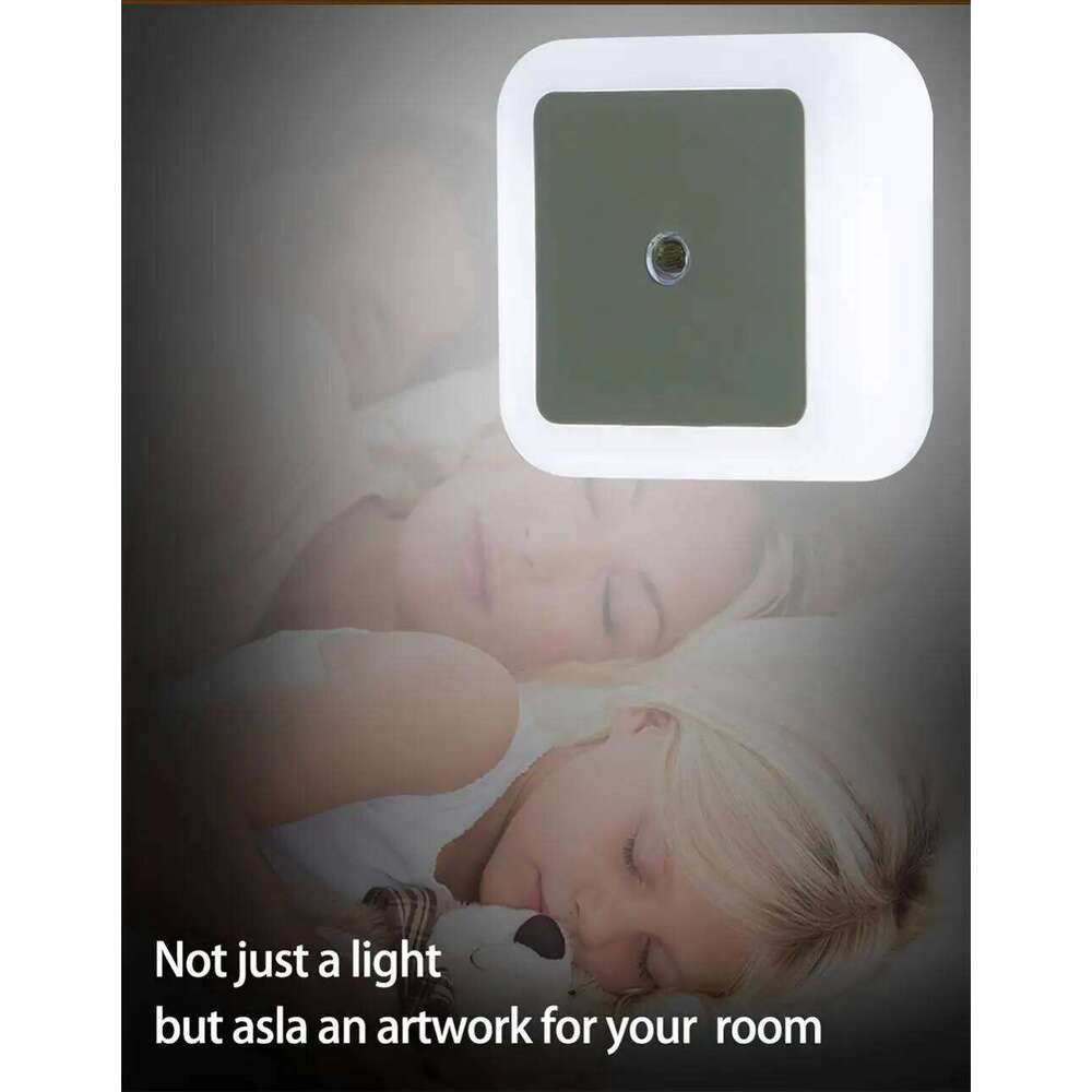 LED Night Light Smart Motion Sensor EU UK US Plug Mini Wall Lights For Bedroom Hallway Corridors Stairs Bedside Lamp Z260127