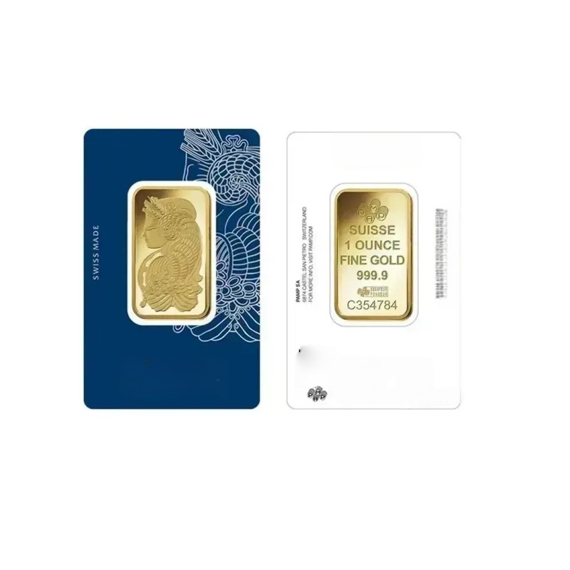 1 Ounce desktop Decoration Personalization Arts Bulk badge Gifts Switzerland/Australia Silver Bar Silver Brick Embossed Craft Non-magnetic 100% Business Gift