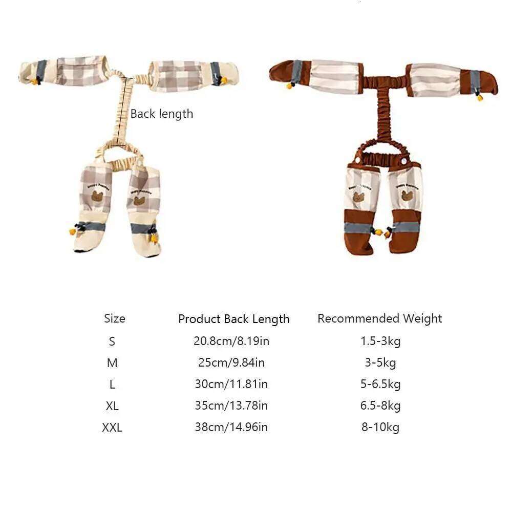 Reflective Stripe Pet Strolling Going Out Pants Full Leg Protection Dust-proof Dog Boot Leggings Waterproof Adjustable XJ260127