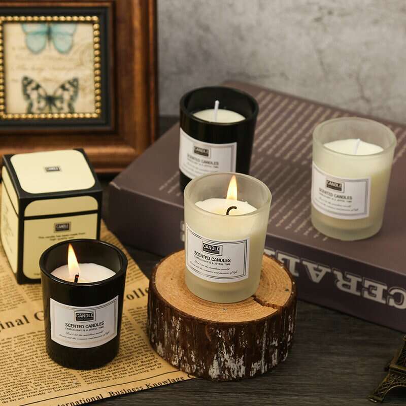 Aromatherapy Candle Plant Essential Oil Incense Home Indoor Long-lasting High-end Box Bedroom Decoration Gift Y260127