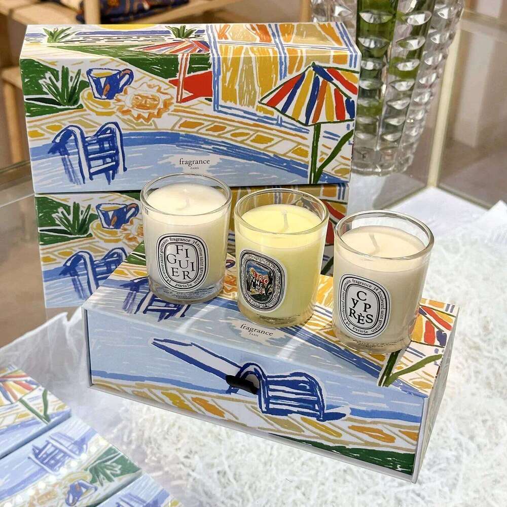 Aromatherapy Candle Natural Plant Scented Candles French Fragrance Fresh And Elegant Lasting Air Companion Aroma Gift Y260127