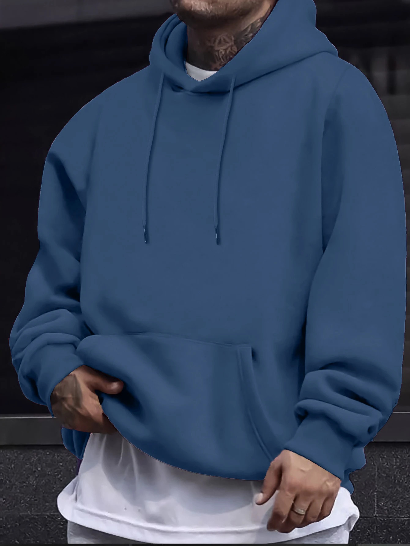 AutumnSolid Sweatshirts Unisex Street Comfy Sportswears Fleece Soft Hoodie Mans Fashion Warm Streetwear Casual Jogging Clothes 260127