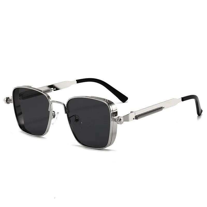 2025 Polarized Men End Handsome Driving Special Anti UV High Quality Metal Punk Fashion Trends Sunglasses Z260127
