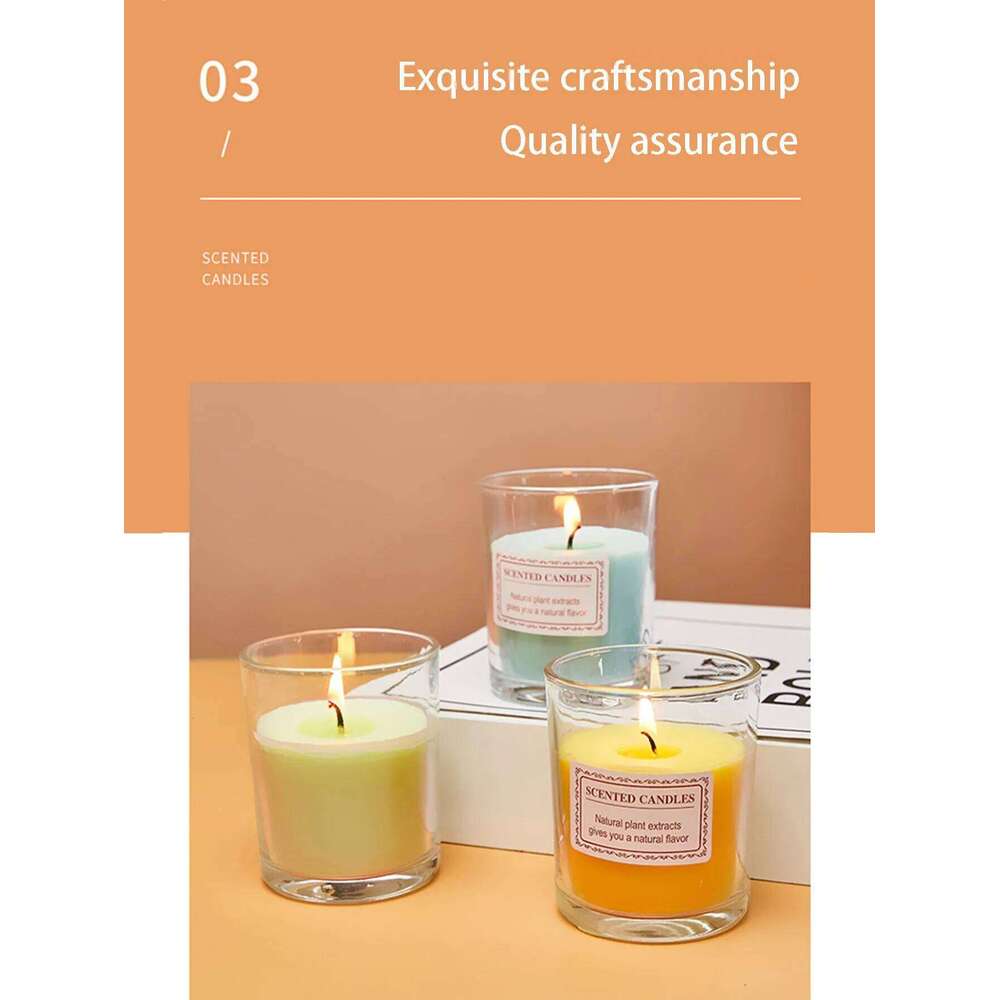 Large romantic smokeless birthday scented candle, creative colourful candlelight for gifts Y260127