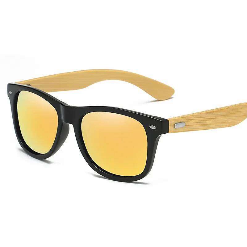 2025 Brand Bamboo Leg Polarized Sunglasses men Classic Square goggle Fashion Retro Female sun glasses Oculos De Sol UV400 Z260127