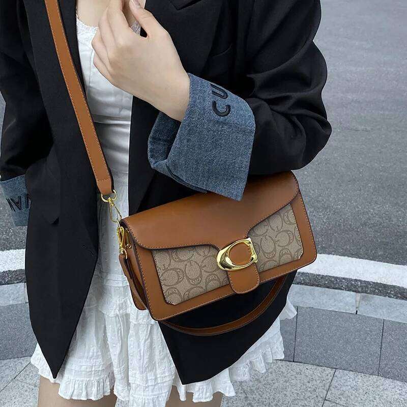 Retro Vintage Style Women Office Commute Underarm Purse Versatile Shoulder Crossbody Bag for Daily Life Special Events