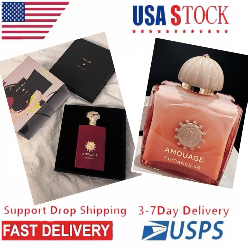 USA 3-7 days fast delivery Amouage Guidance Perfume 100ml Woman Fragrance Overture Honour Love Tuberose Eau De Parfum Long Lasting Smell Cologne