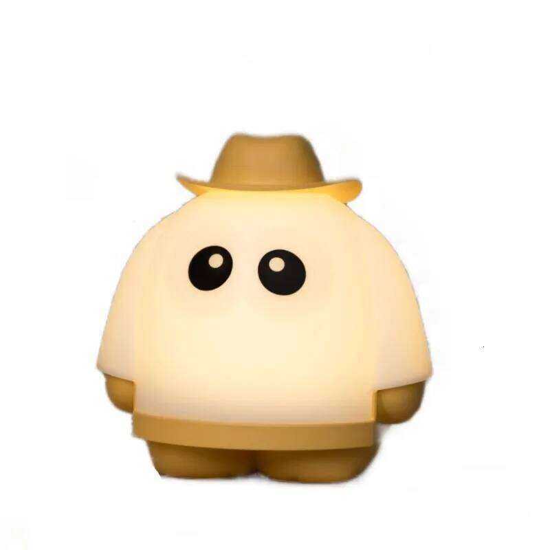 Creative gentleman ghost usb rechargeable bedside sleeping lamp novelty halloween decoration hot selling night light Z260127