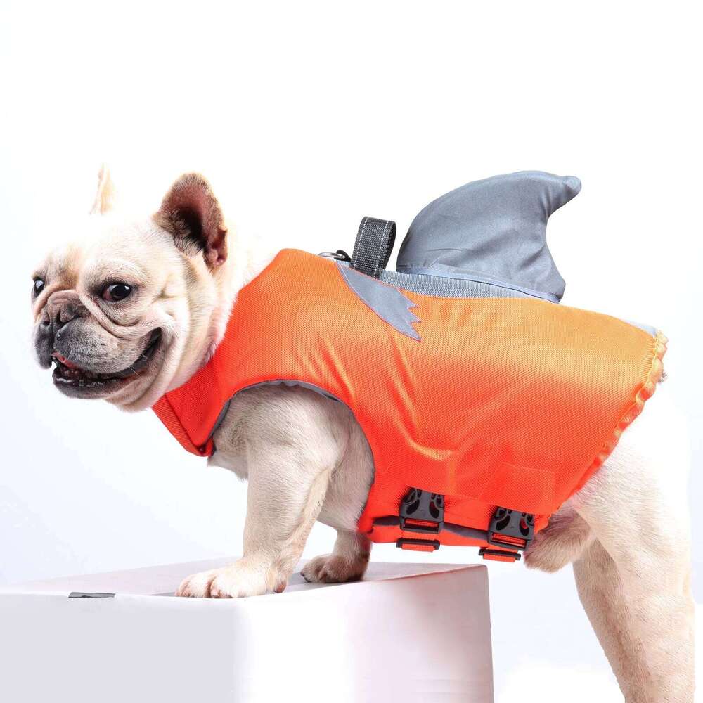 Life Jacket High Buoyancy Dog Safety with Rescue Handle for Small Medium Large Dogs Reflective Swim Vest XJ260127