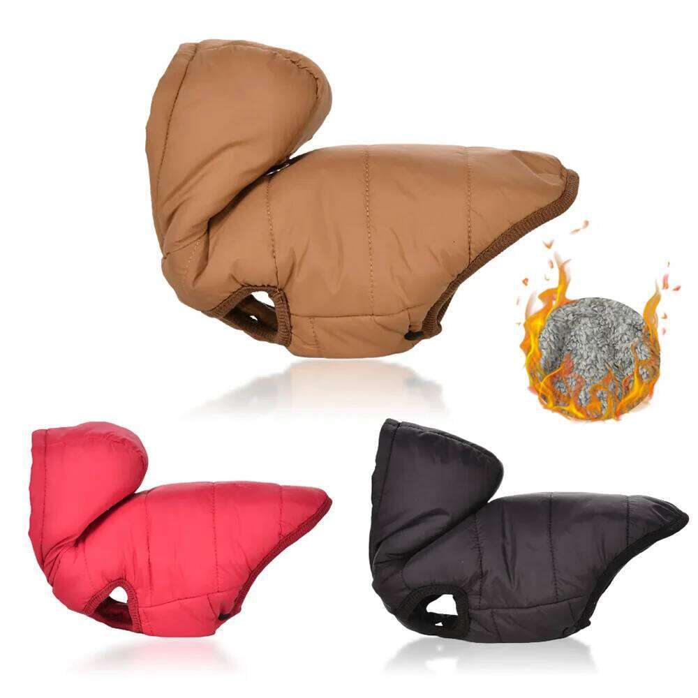 Warm Winter Dog Clothes Small Medium Dogs Pet Jacket Thicken Pets Coat Windproof Outdoor Puppy Costume Chihuahua Bulldog Parka XJ260127