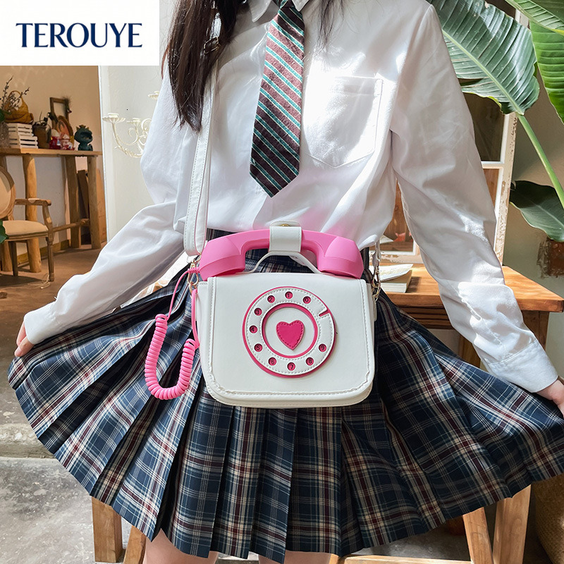 TEROUYE Autumn/Winter bag New Women's Fashion Phone Bag bag Personalized European and American Fashion Creative Shoulder Bag