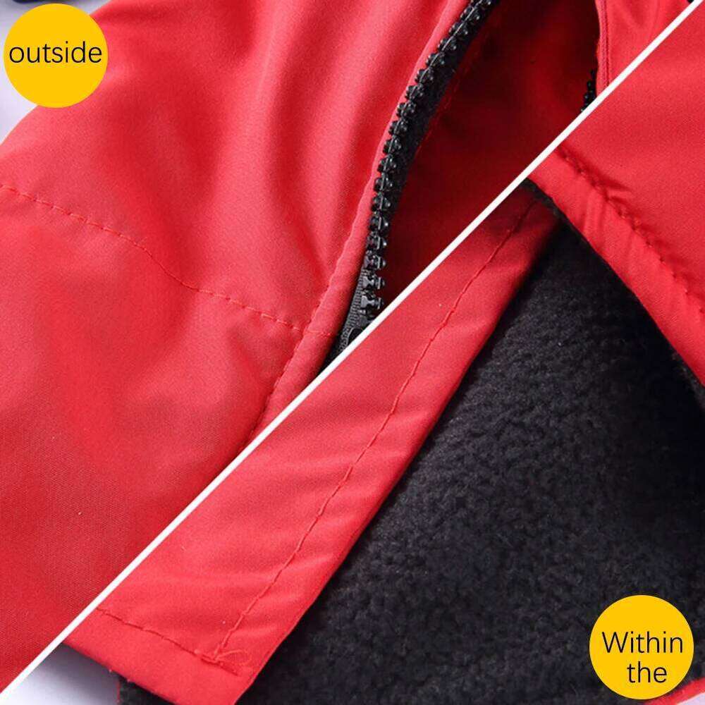 Adjustables Thicken Warm Harness Coat Waterproof Windproof Dog Jacket Autumn Winter Pet Clothes For Outdoor XJ260127
