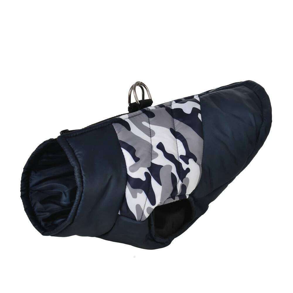 Camouflage Print Warm Pet Vest Winter Outdoor Windproof Dog Outfits For Small Medium Dogs Pets Coat Bulldog Chihuahua Jacket XJ260127