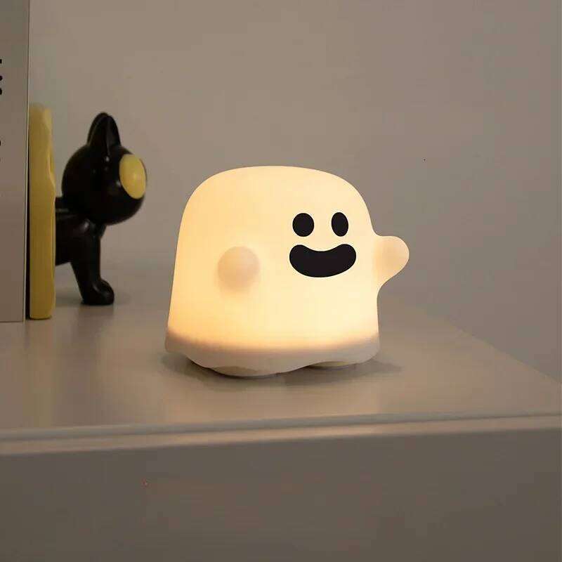 Ghost Creative Cartoon Unlimited Dimming Environment Fun Birthday Gift Accessories Night Light USB Charging Z260127