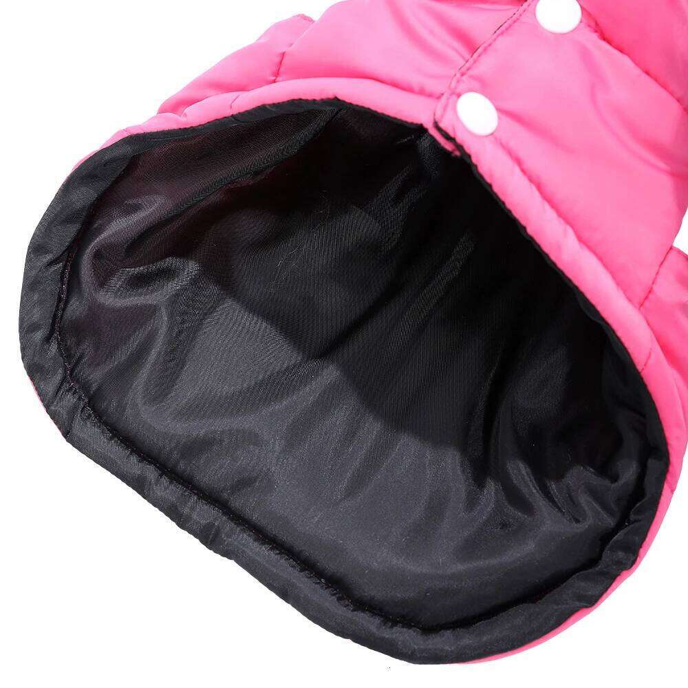 Thicken Dog Jackets Winter Windproof Warm Puppy Clothes For Small Medium Dogs With D-ring Fleece Chihuahua Yorkie Pet Outfits XJ260127