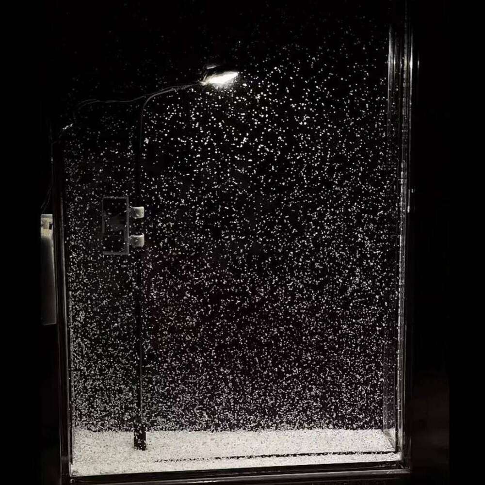 3D DIY snowflake Small Night Snow Scene Street Christmas SnowySnowflake Desktop SnowyNight Light Z260127