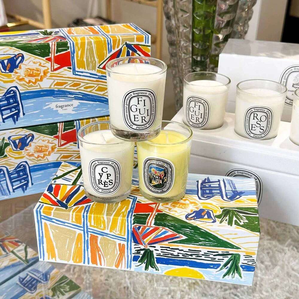 Aromatherapy Candle Natural Plant Scented Candles French Fragrance Fresh And Elegant Lasting Air Companion Aroma Gift Y260127