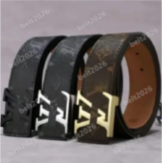 Designer belt Men belt Women belt Mens Length 100-125Cm Woman Belt Fashion Classic Casual Letter Smooth Metal Buckle Belts