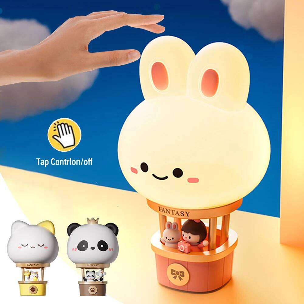 Touch Rechargeable USB Night Dimming Lighting Table Lamp, 3 Speed Brightness Adjustment Shooting Lamp Z260127