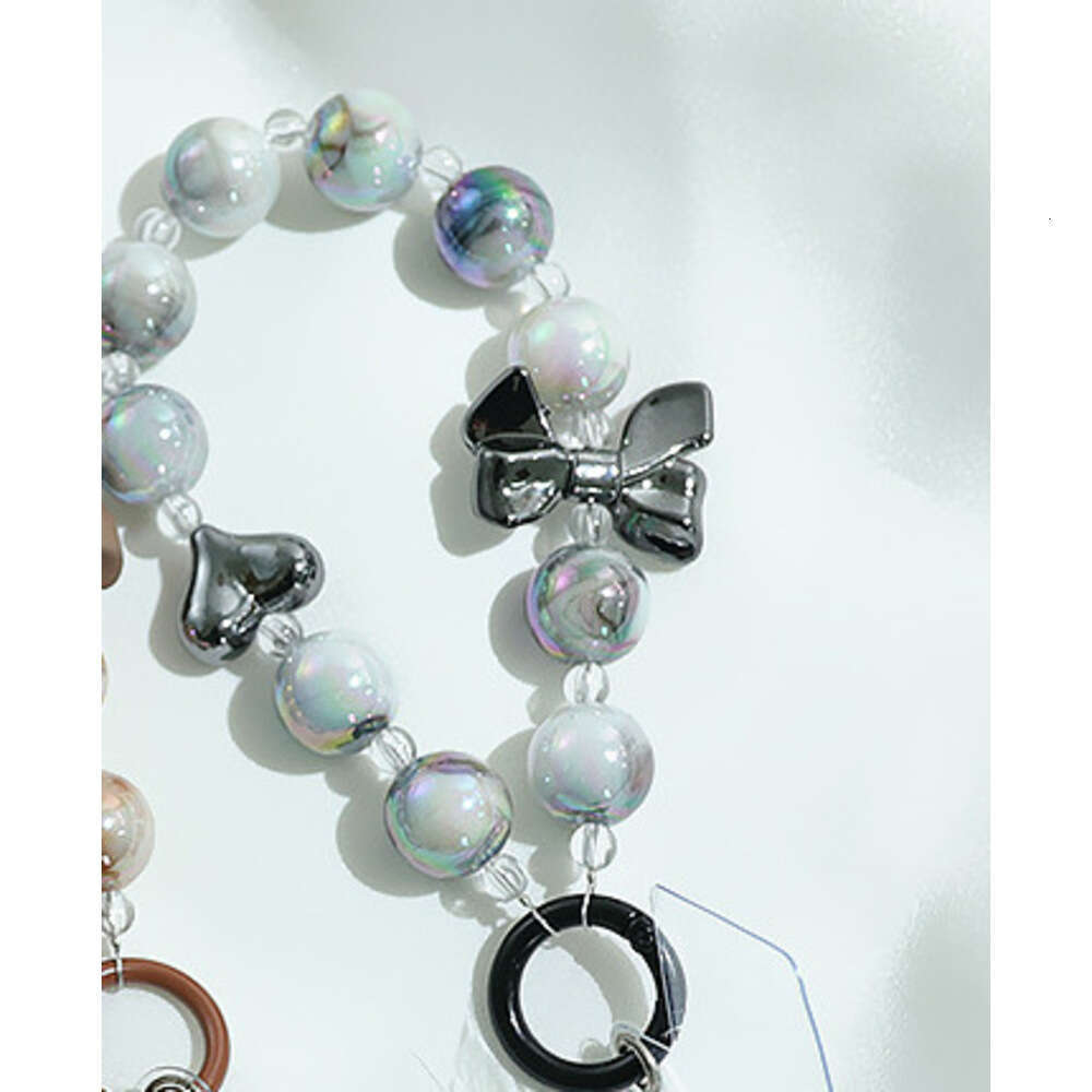 TikTok Same Heart Bracelet Phone Case Accessories Handheld Chain Bag Decorations Pendant Korean Style Jewelry S260126