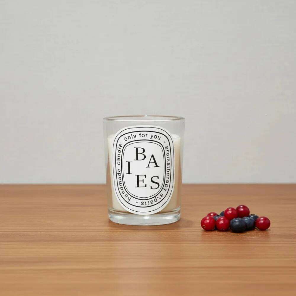 New Autumn-winter Atmosphere Fragrance Scented Candle Romantic Gift Transparent Jar Aromatic Candles Light for Wedding Guest Y260127