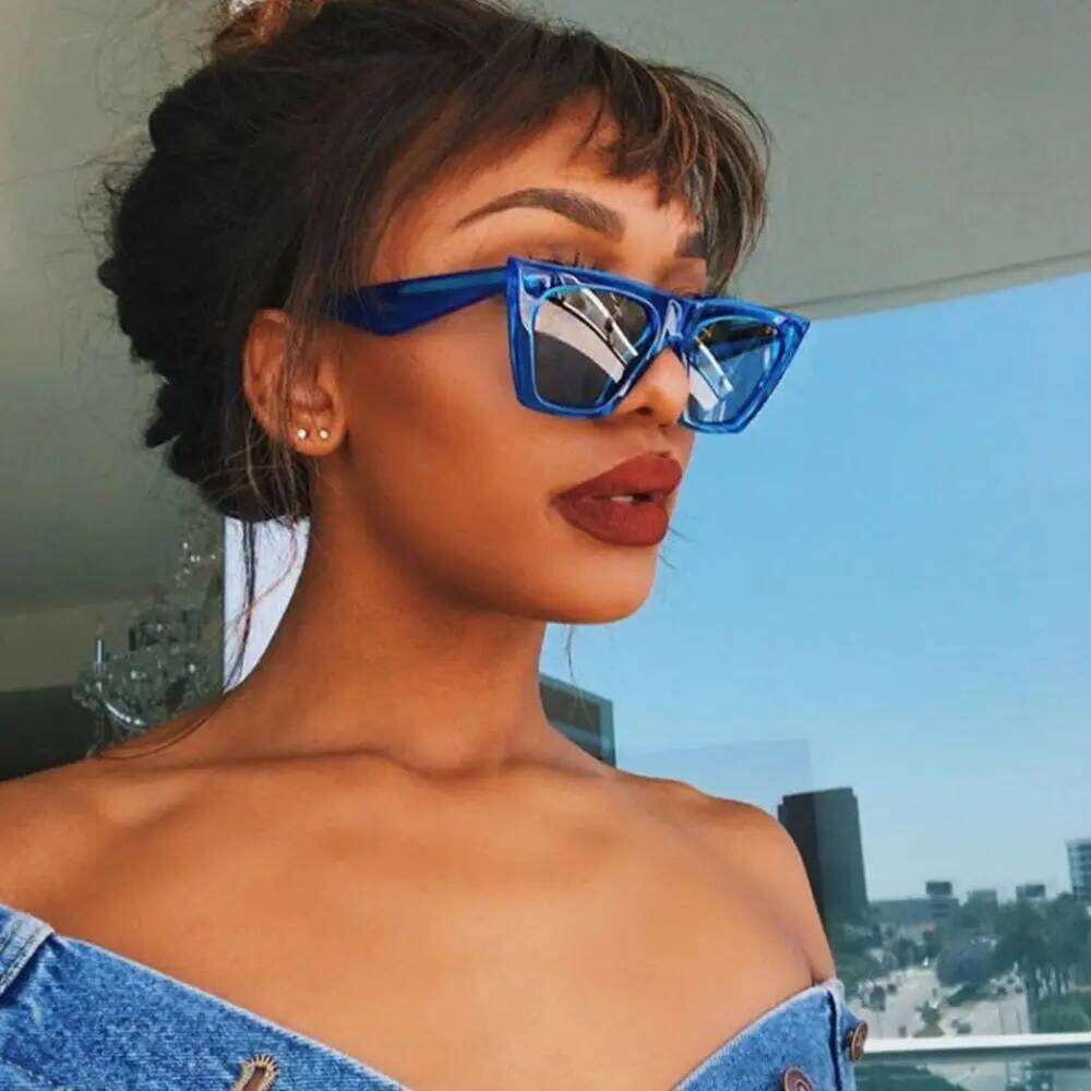 NEW Fashion Square Sunglasses Women Luxury Man/Women Cat Eye Sun Glasses Classic Vintage UV400 Outdoor Oculos De Sol Z260127