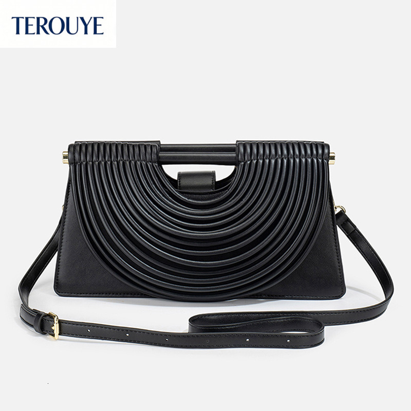 TEROUYE Autumn/Winter New French Personalized Style Retro Handbag Light Luxury Elegant bag bag Style Women's Shoulder Bag