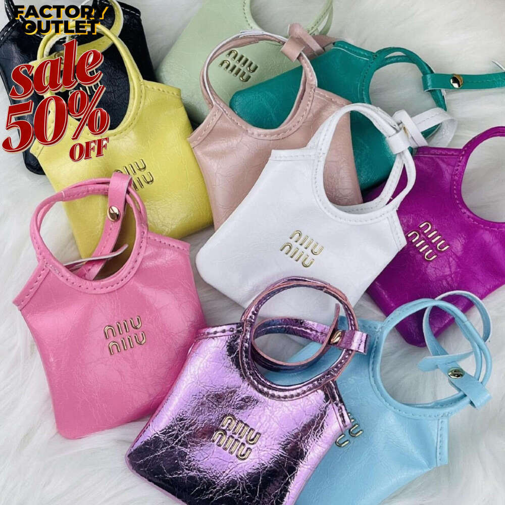 Colorful Mini Bag Charm Handbag-shaped Bag Pendant Suitable for packaging decorations and small handbags for daily carrying as a keychain