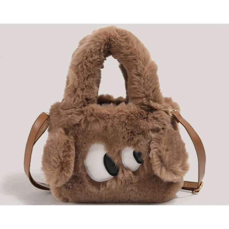 Hot Fuzzy with Niche Playful Design 2025 New Style Plush Crossbody & Shoulder Bag Women Gift for Girls/Women
