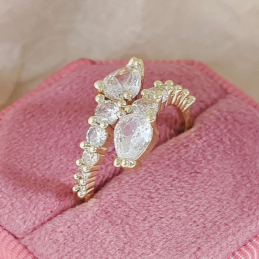 Ring Global Bestselling Snake Zodiac Year European And American Fashion Design Zircon Open Ring For Women Versatile High End Visionice