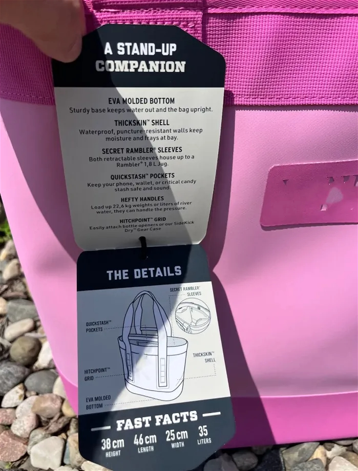 Camino 20 Tote Bags - Large Waterproof Durable Outdoor Carry-All with Internal Dividers for Camping, Picnic, Beach, Sports, Lunch, and Travel