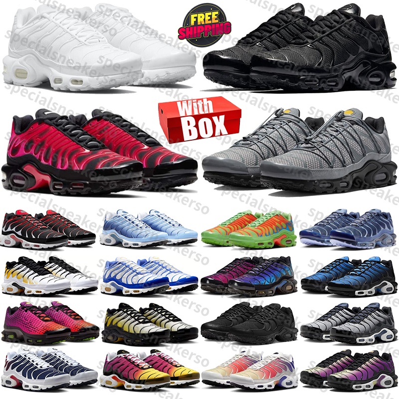 Free Shipping With Box Designer airmaxplus vapormmax tn tns vapormaxplus vapormaxx tnss airmaxx vapores plus sneakers Running Shoes mens womens trainers
