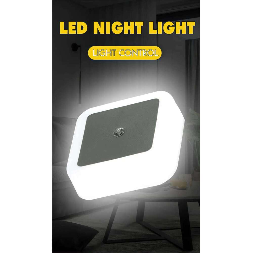 LED Night Light Smart Motion Sensor EU UK US Plug Mini Wall Lights For Bedroom Hallway Corridors Stairs Bedside Lamp Z260127